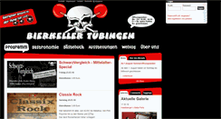Desktop Screenshot of bierkeller-tuebingen.de